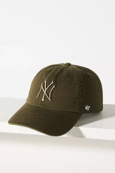Shop 47 Ny Baseball Cap In Green