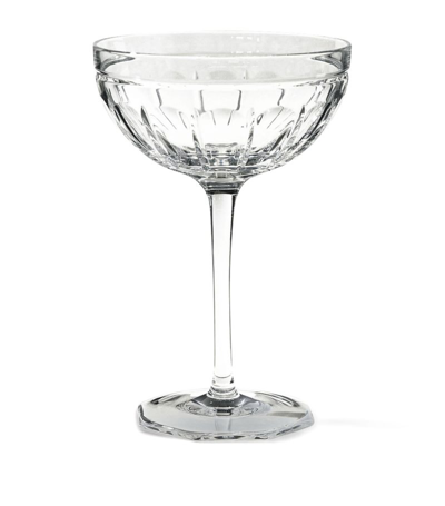 Shop Ralph Lauren Crystal Glass Coraline Champagne Coupe (240ml) In Clear