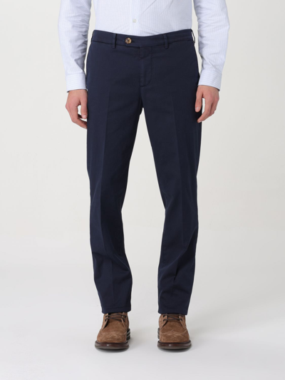 Brunello Cucinelli Pants  Men Color Navy In Navy