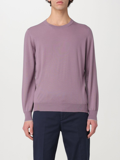 Shop Brunello Cucinelli Sweater  Men Color Lilac