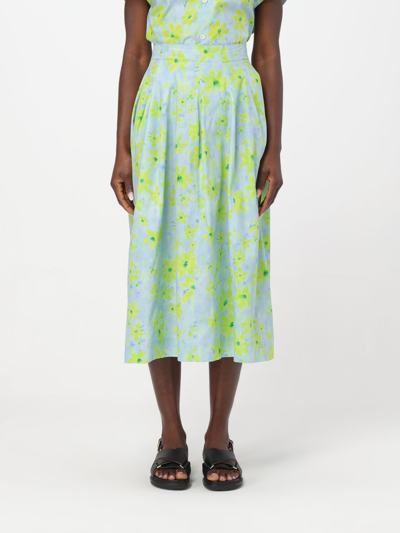 Shop Marni Skirt  Woman Color Water