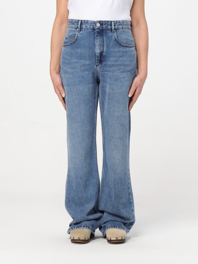Shop Isabel Marant Jeans  Woman Color Blue