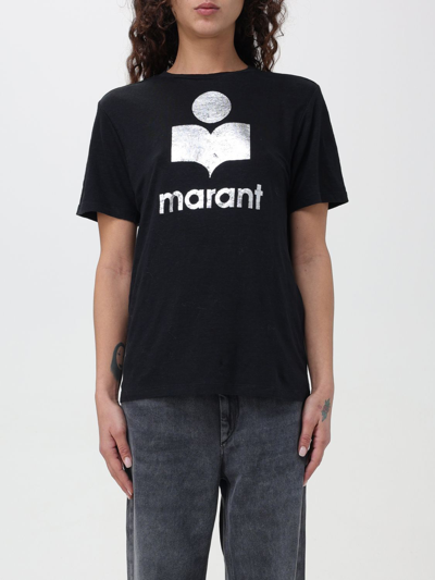 Shop Isabel Marant Étoile T-shirt Isabel Marant Etoile Woman Color Black