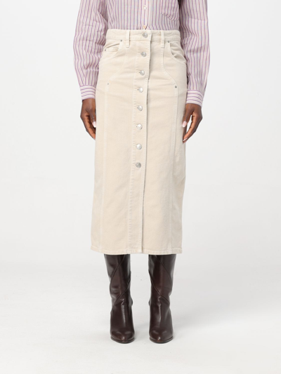 Isabel Marant Étoile Skirt Isabel Marant Etoile Woman Color Beige In Beige