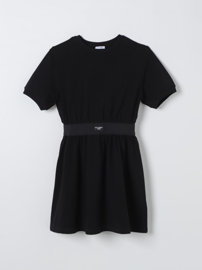 Shop Dolce & Gabbana Dress  Kids Color Black