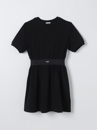 Dolce & Gabbana Dress  Kids Color Black In Black