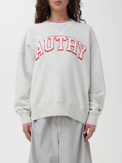 Shop Autry Sweatshirt  Woman Color Grey