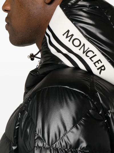 Shop Moncler Cornour Down Jacket In Black