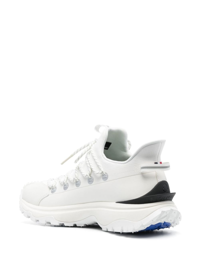 Shop Moncler Trailgrip Lite2 Low Top Sneakers In White