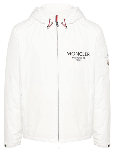 Shop Moncler Granero Jacket In White