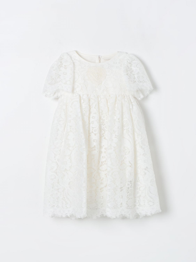 Dolce & Gabbana Romper  Kids Color White In White