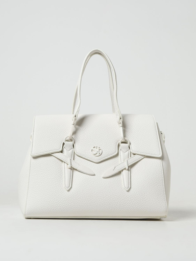 Shop Secret Pon-pon Handbag  Woman Color White