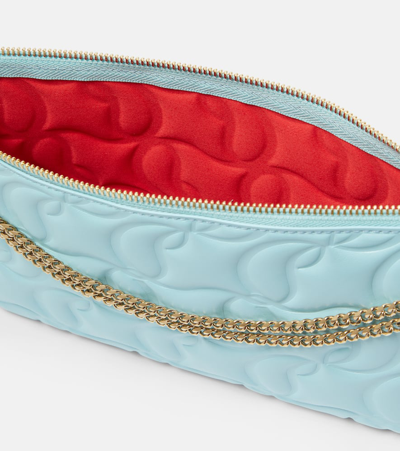 Christian Louboutin Schultertasche Loubila Aus Leder In Blau
