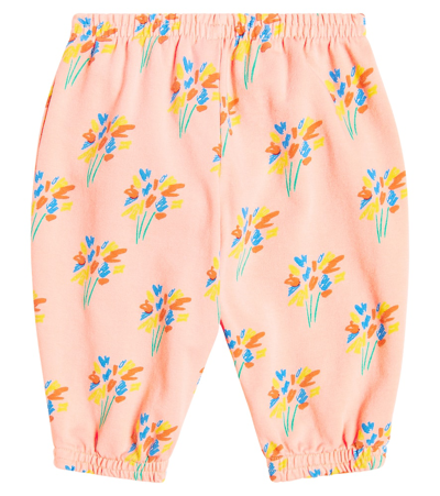 Bobo Choses Baby Fireworks Jersey Sweatpants In Multicoloured