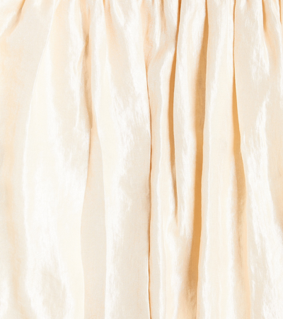 Caroline Bosmans Glaze Ruffled Dress In Cream