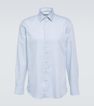 Shop Etro Paisley Cotton Shirt In 0