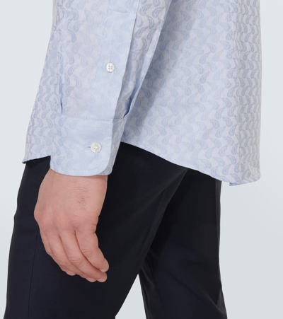 Etro Slim Fit Twill Shirt For Men In 0