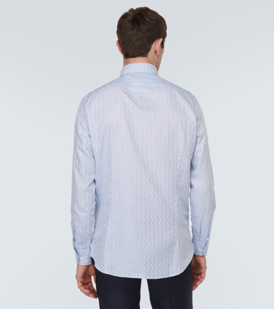 Etro Slim Fit Twill Shirt For Men In 0