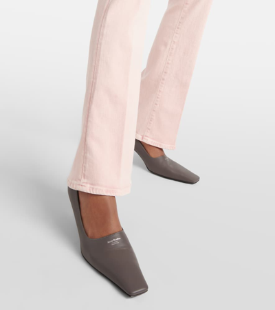7 For All Mankind High-rise Bootcut Jeans In Blue