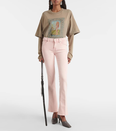 7 For All Mankind High-rise Bootcut Jeans In Blue