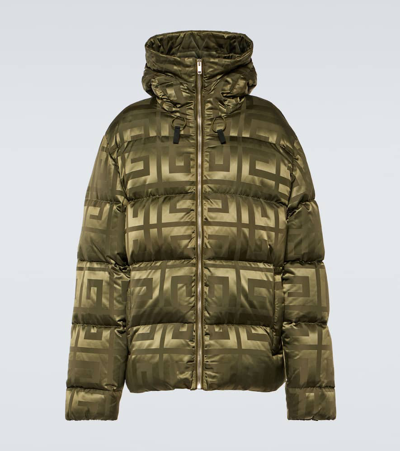 Shop Givenchy 4g Puffer Jacket In Black