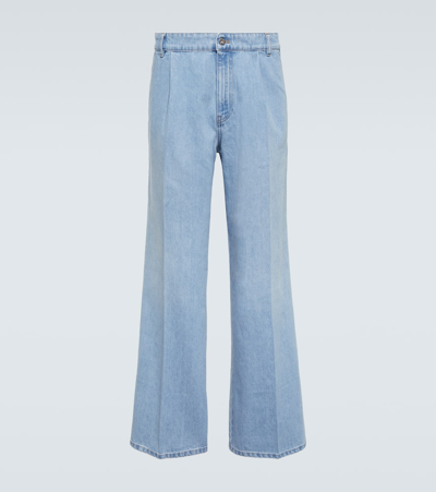 Miu Miu Wide-leg Jeans In Blue