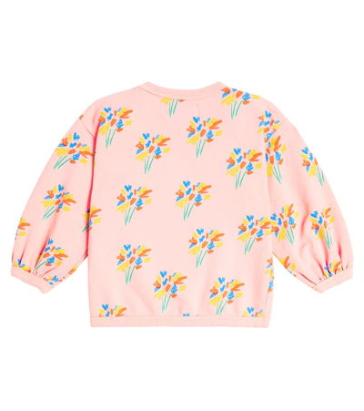 Shop Bobo Choses Baby Fireworks Jersey Sweatshirt In Pink