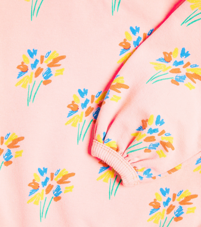 Bobo Choses Baby Fireworks Jersey Sweatshirt In Pink