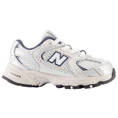 Shop New Balance Girls  530 In White/silver/gray