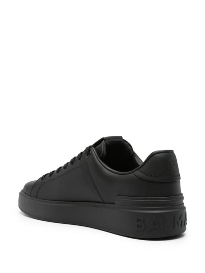 Shop Balmain Sneakers In Black