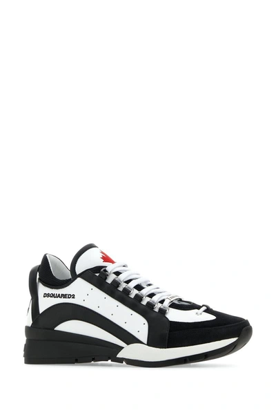 Shop Dsquared2 Dsquared Sneakers In Whtblk