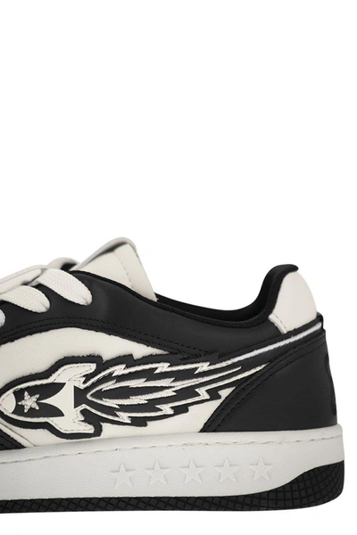 Shop Enterprise Japan Ej Rocket - Sneakers In Black/white