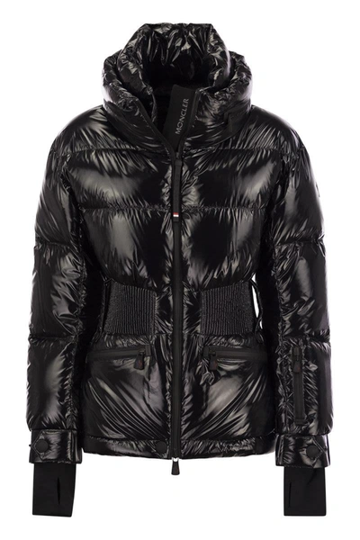 Shop Moncler Grenoble Rochers - Hooded Down Jacket In Black