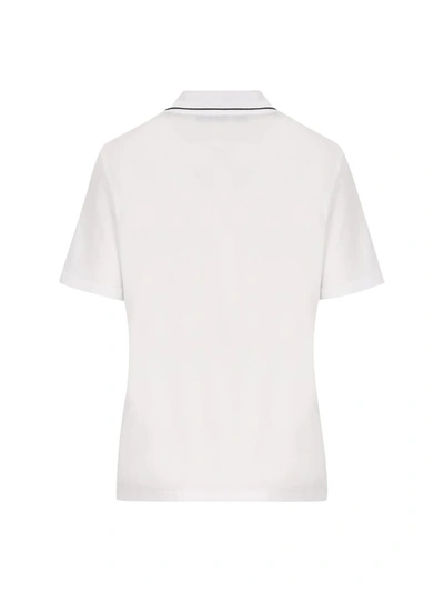 Shop Moncler T-shirts And Polos In White