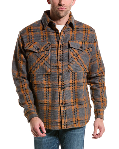 Shop Sovereign Code River Overshirt In Brown