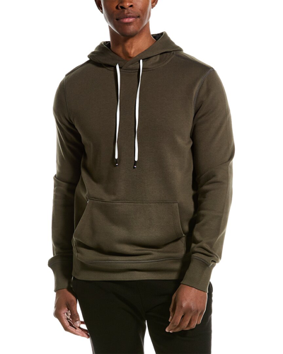 Shop Fourlaps Rush Pullover Hoodie In Green