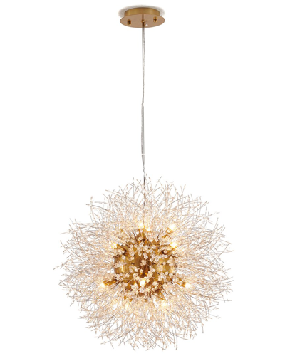 Shop Bethel International Chandelier In Brass