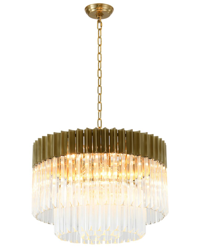 Shop Bethel International Chandelier In Brass