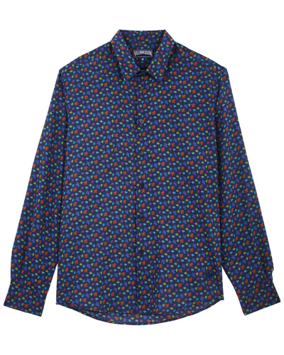 Shop Vilebrequin Pap Unisex Long Sleeve Shirt In Blue