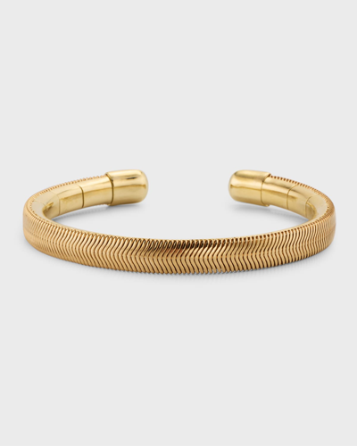 Shop Nikos Koulis 18k Yellow Gold Bangle Bracelet