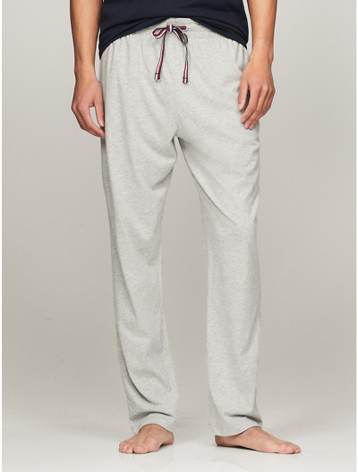 Tommy Hilfiger Sueded Jersey Sleep Pant In Grey Heather