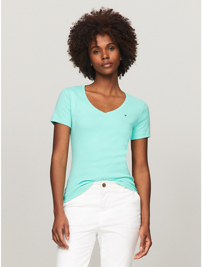 Shop Tommy Hilfiger Favorite V In Ambitious Green
