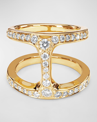 Shop Hoorsenbuhs 18k Yellow Gold Dame Phan Diamond Ring