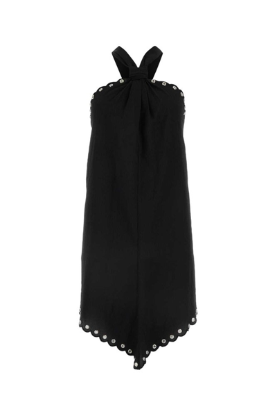 Shop Isabel Marant Sleeveless Mini Dress In Black