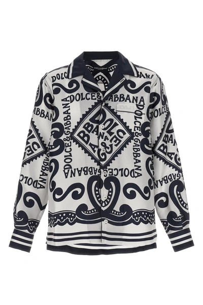 Shop Dolce & Gabbana Men 'marina' Shirt In Multicolor