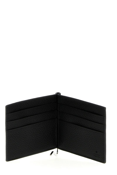 Shop Gucci Men 'jumbo Gg' Wallet In Black