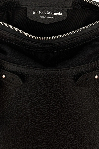 Shop Maison Margiela Men '5ac Messenger Bag Small' Crossbody Bag In Black