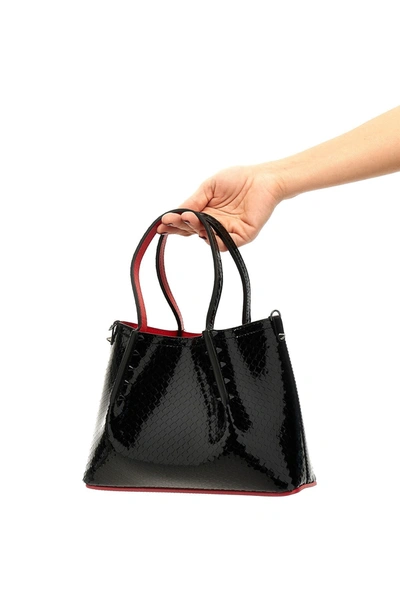 Shop Christian Louboutin Women 'cabarock' Mini Handbag In Black