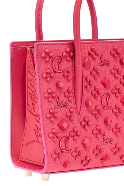 Shop Christian Louboutin Women 'paloma' Mini Handbag In Pink