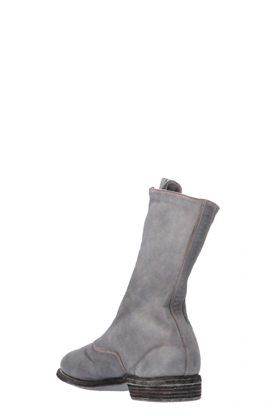 Shop Guidi Women '310' Ankle Boots In Gray